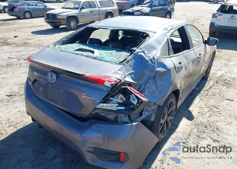 2020 Honda Civic Sport from USA, damaged, VIN 2HGFC2F80LH568180